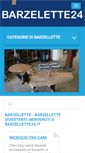Mobile Screenshot of barzellette24.it